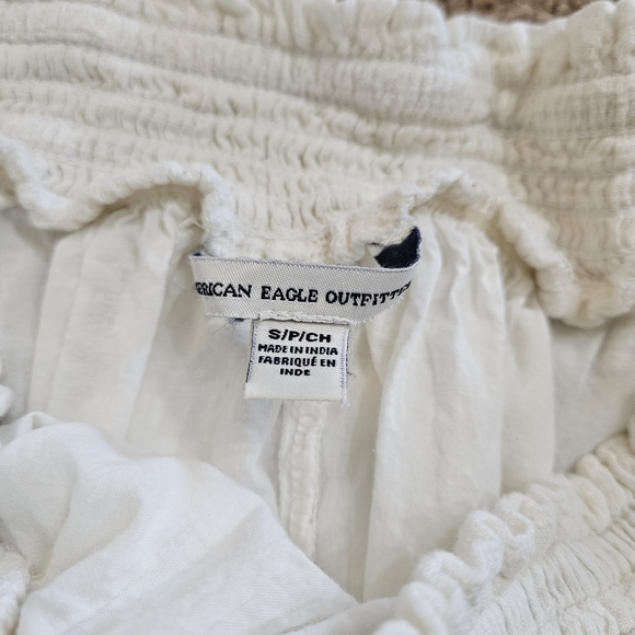 American Eagle Outfitters White Kids Dress - Picture 3 of 4